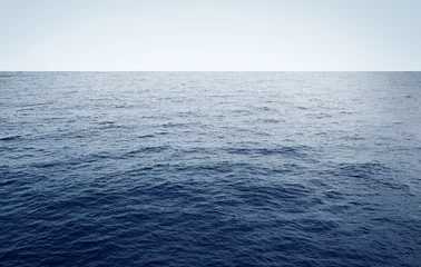 Badezimmer Foto Rückwand Blaues Meer minimal © Alex