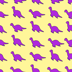 dinosaur vector, seamless