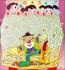 迷路＿どの手が赤い靴を持ち上げてるの？