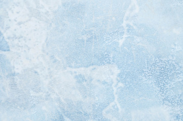 Closeup surface old blue marble wall texture background