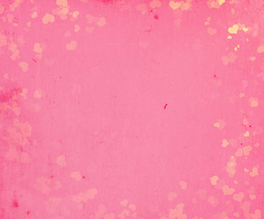 valentines day background with hearts