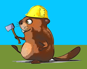 Fun beaver © Julien Tromeur