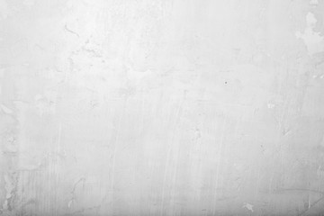 Highly detailed and empty white concrete wall. Blank background, horizontal