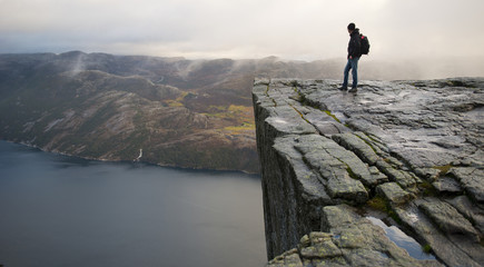 Obraz premium Preikestolen, Norway