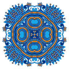 Vector round ornament.