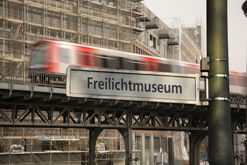 Schild 70 - Freilichtmuseum - obrazy, fototapety, plakaty