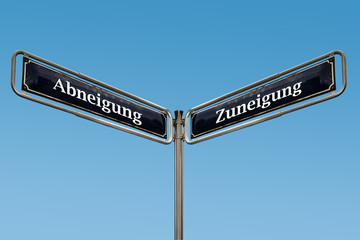 Schild 49 - Zuneigung