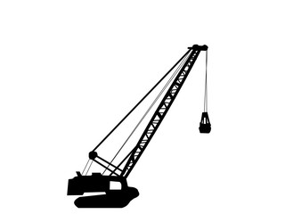 caterpillar crane