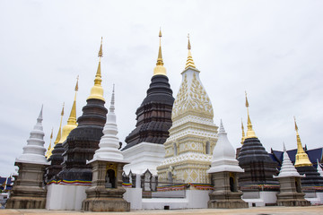 Fototapeta premium Beautiful place of worship with religious teachings in Chiangmai