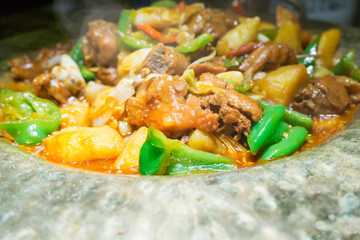 Chinese traditional braised chicken