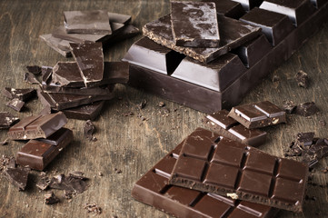 Various chocolate