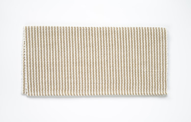 woven cotton mat