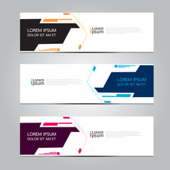 Vector design Banner background, illustration EPS10
