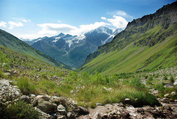 mountain landscape  , beautiful nature  background