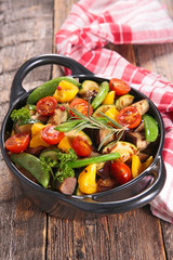 fried vegetables