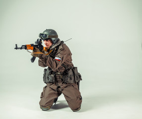 Special force soldier / strike ball player