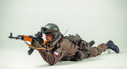 Special force soldier / strike ball player