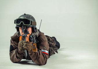 Special force soldier / strike ball player