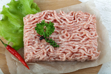 Raw minced meat