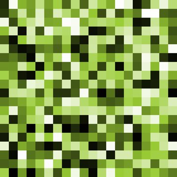 Abstract Green Pixel Background