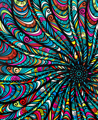 Colorful abstract geometric background