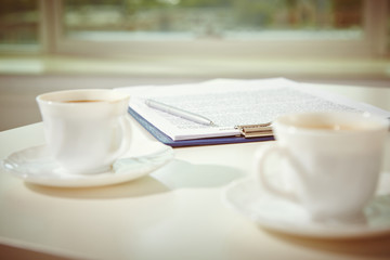 Contract and coffee