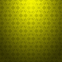 Yellow geometric pattern