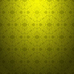 Yellow geometric pattern