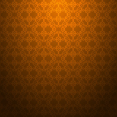 Orange geometric pattern