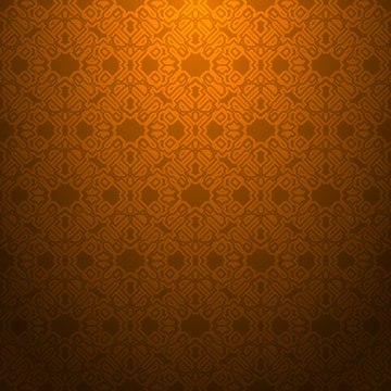 Orange geometric pattern © inventoris