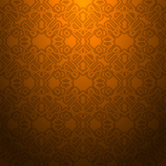 Orange geometric pattern