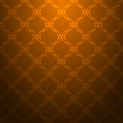 Orange geometric pattern