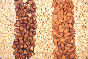 Nuts background