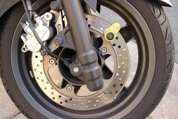 Motorbike Disc Brake Lock