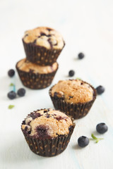 Blueberry muffins