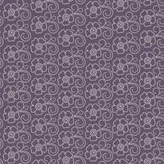 Seamless abstract  floral   background