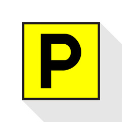 parking sign icon Vector EPS10, Great for any use.