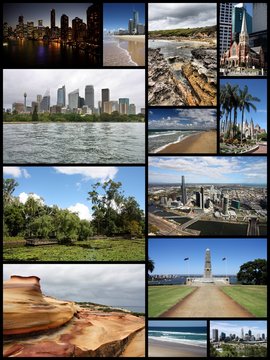 Australia - travel places postcard