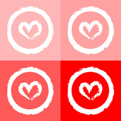 Heart Icon Vector EPS10, Great for any use.