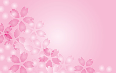 桜の背景
