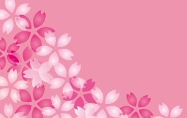 桜の背景