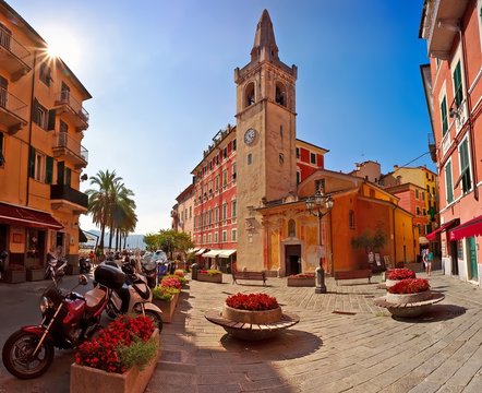 LERICI August 2015 - Old square town of Lerici panoramic