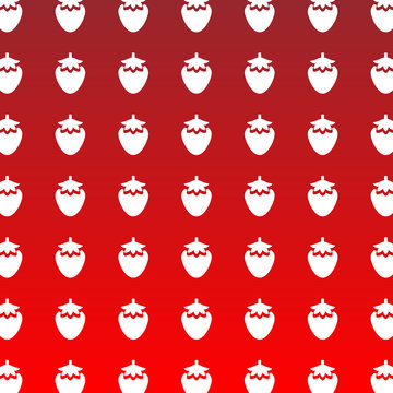 Strawberry Background Pattern Vector EPS10, Great for any use.