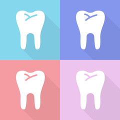 Set Of Tooth Vector EPS10, Great for any use.