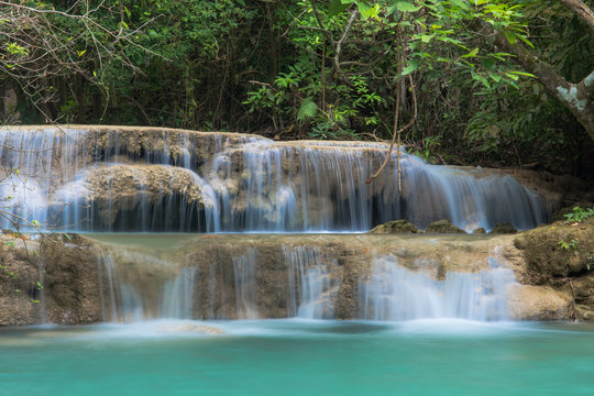 Clean and purity waterfall for the best relaxating