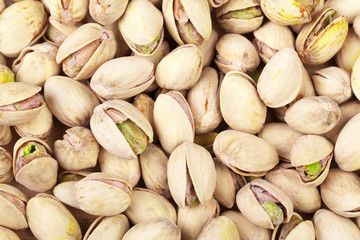 Pistachios background