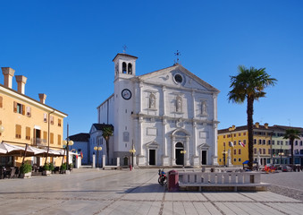 Fototapeta premium Palmanova - old town Palmanova in Italy