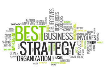 Word Cloud Best Strategy