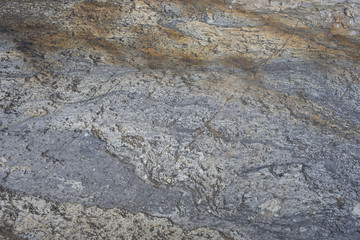 Pattern of stone under waterfall