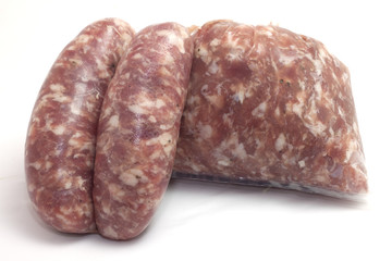 salsiccia e pesto di maiale